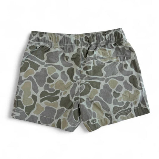 Gray Camo Performance Shorts