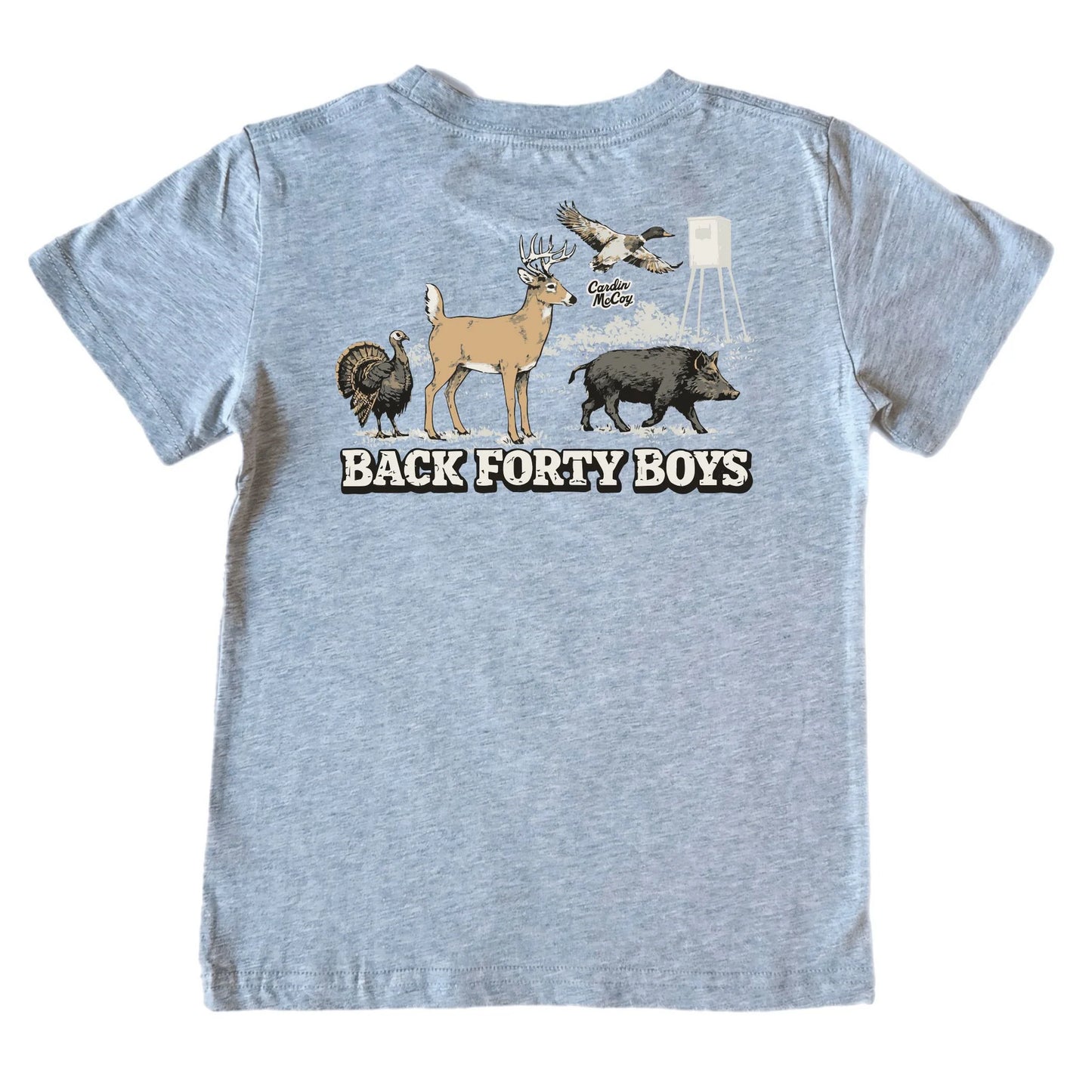 Grey Back Forty Boys Tee