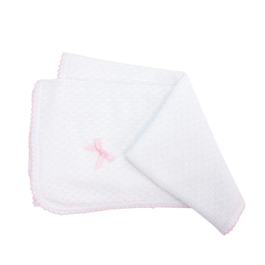 Receiving Blanket with Bows