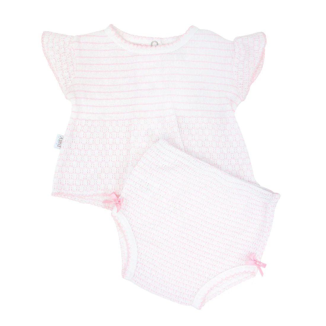 Flutter Sleeve Pinstripe