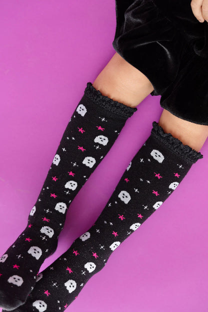 Boo Lace Socks