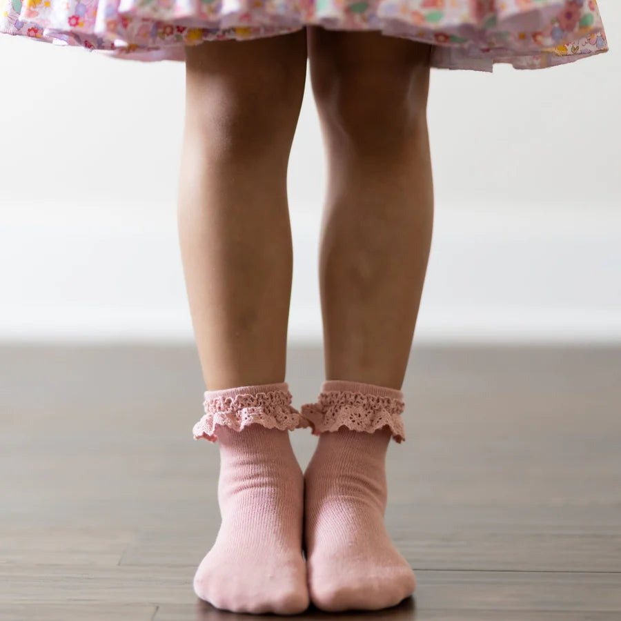 Blush MIDI Sock