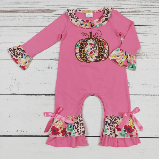 Pumpkin Appliqué Romper