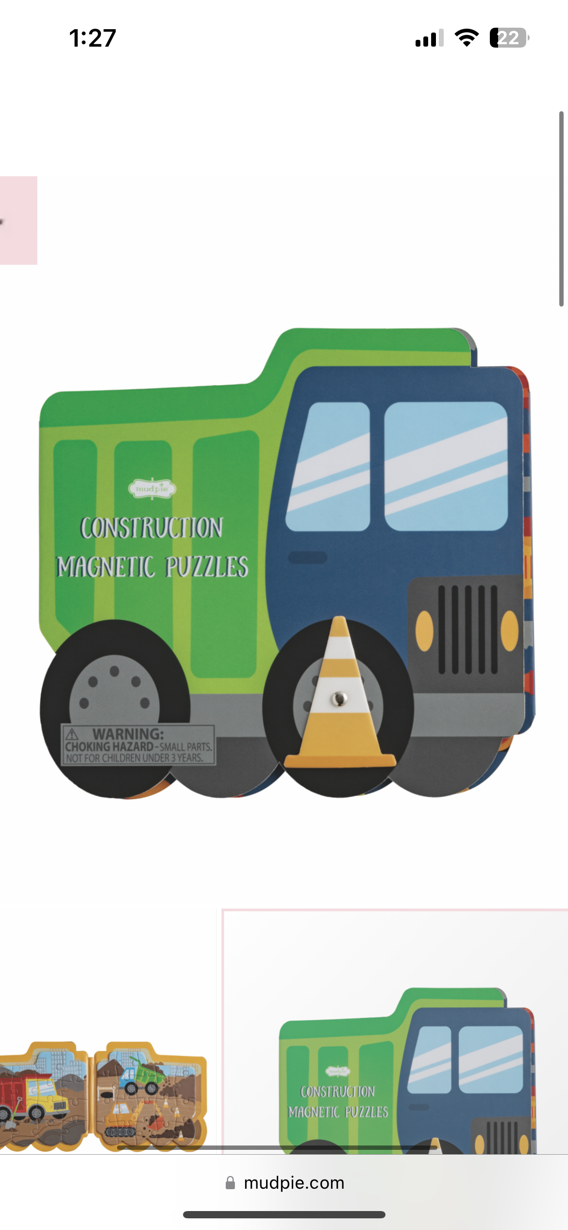 Truck Magnetic Puzzle