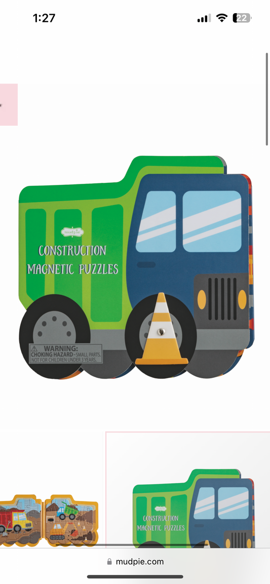 Truck Magnetic Puzzle