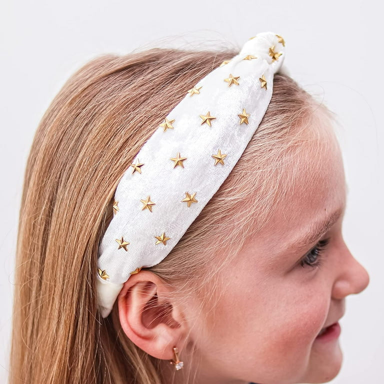 Gold Star Studded Headband