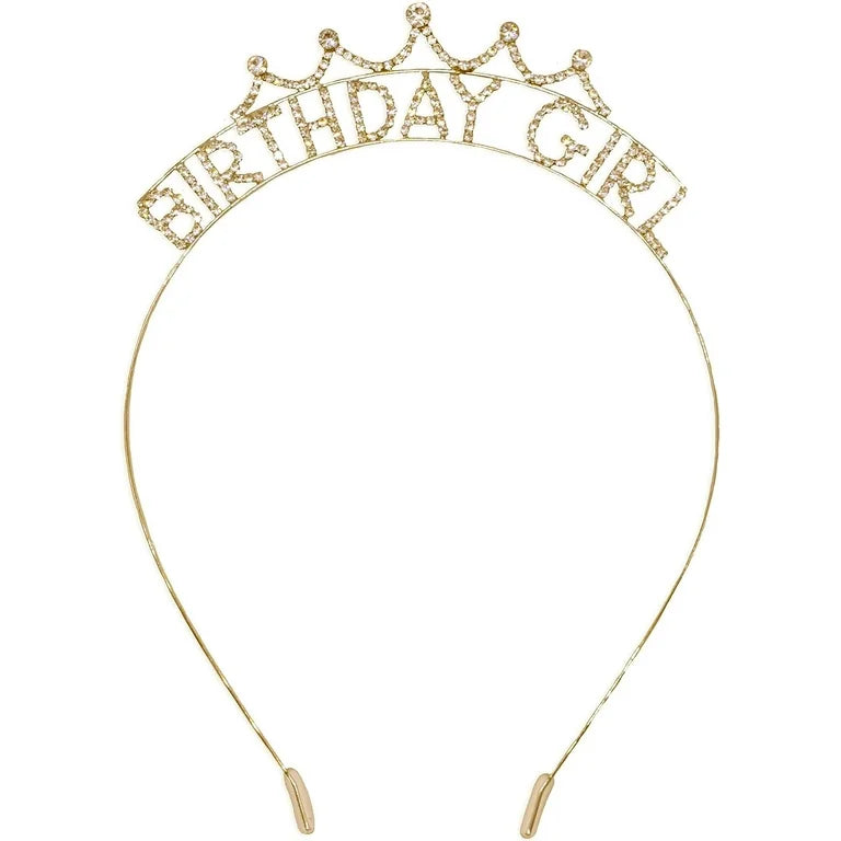 Birthday Girl Crown Headband