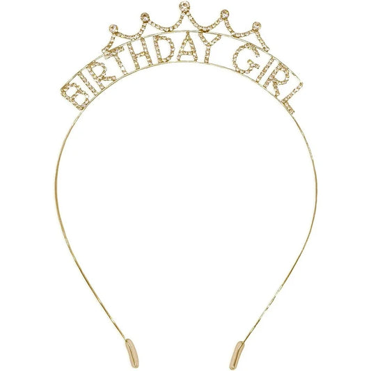 Birthday Girl Crown Headband