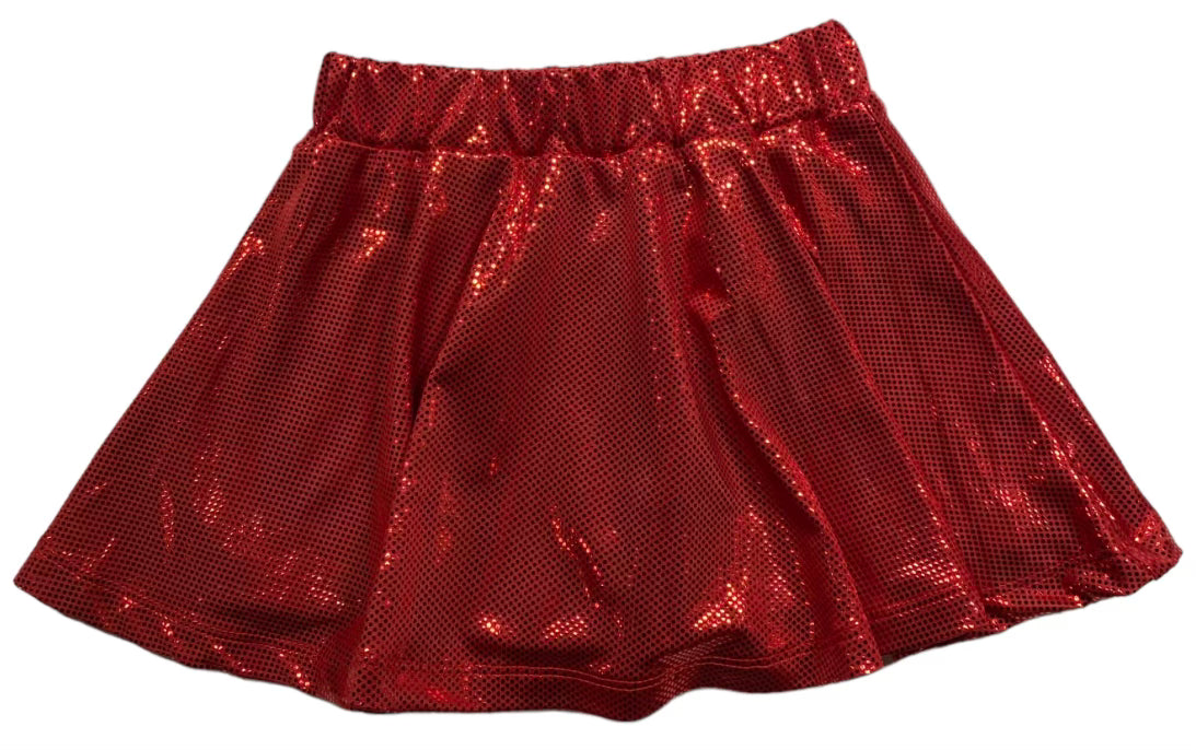 Red Sparkle Blakely Skort