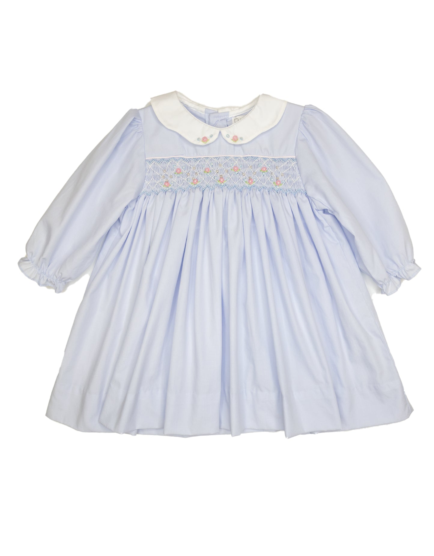 Blue Smock Dress