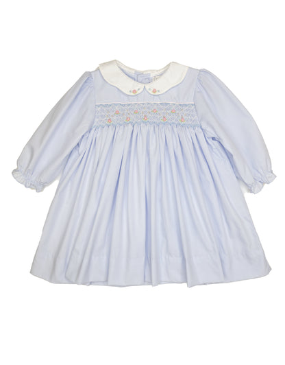 Blue Smock Dress