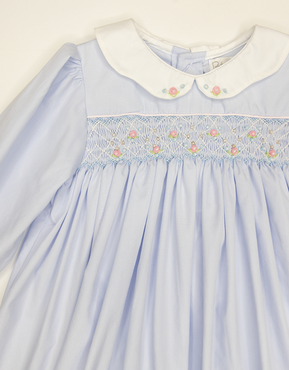 Blue Smock Dress