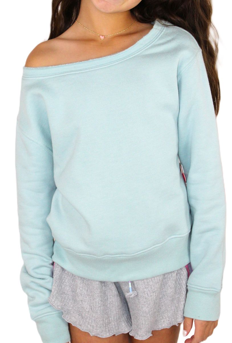 Scoop Neck Sweatshirt