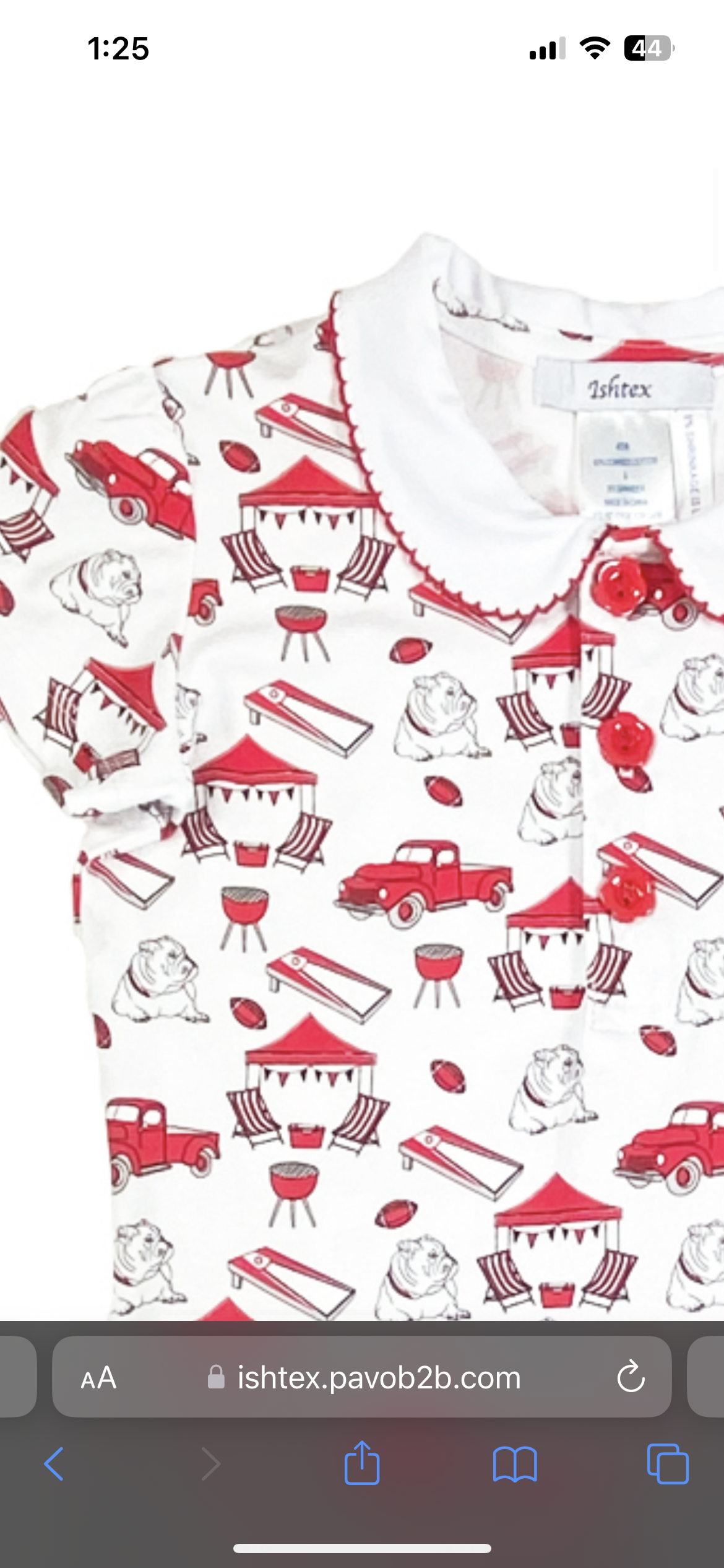 GameDay Bulldog Dress