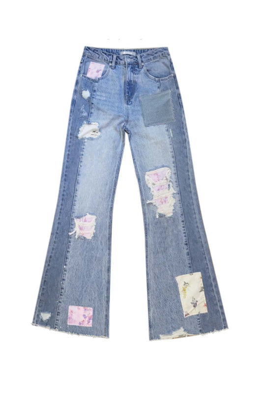 Patchwork Jeans
