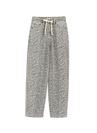 Leopard Barrel Pant