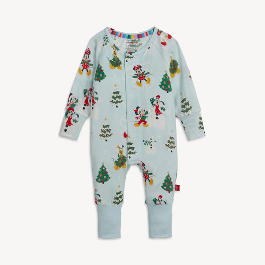 Snow Excited Mickey Coverall