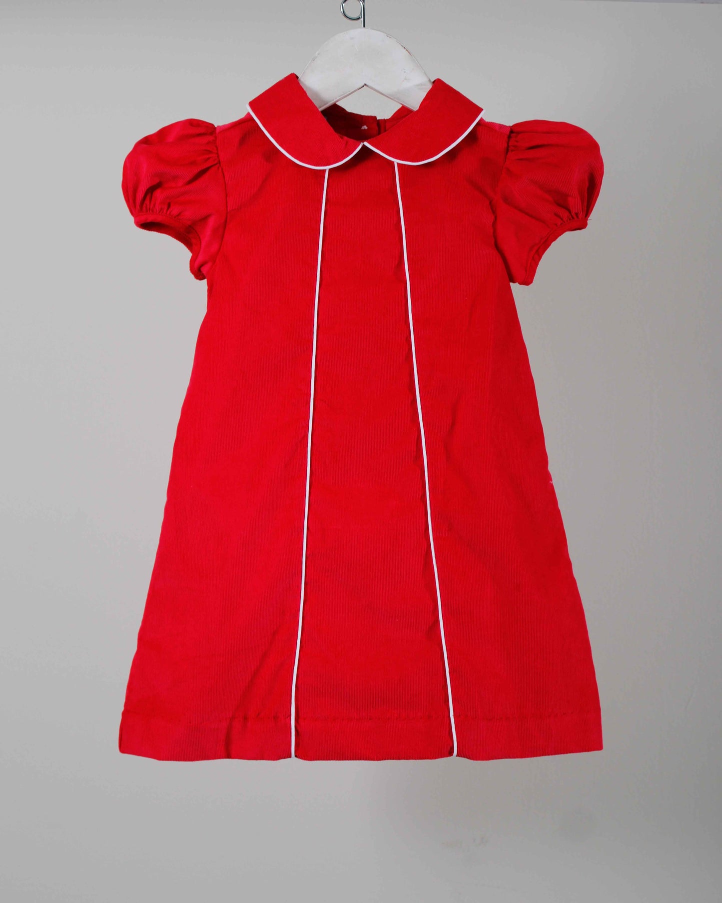 Red Corduroy Dress