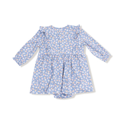 Country Calico Bodysuit Dress