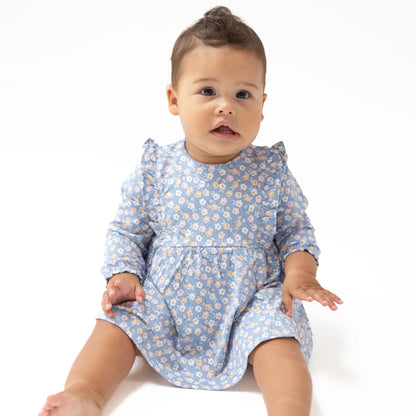 Country Calico Bodysuit Dress