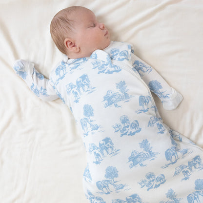 Blue Farm Toile Sleep Sack