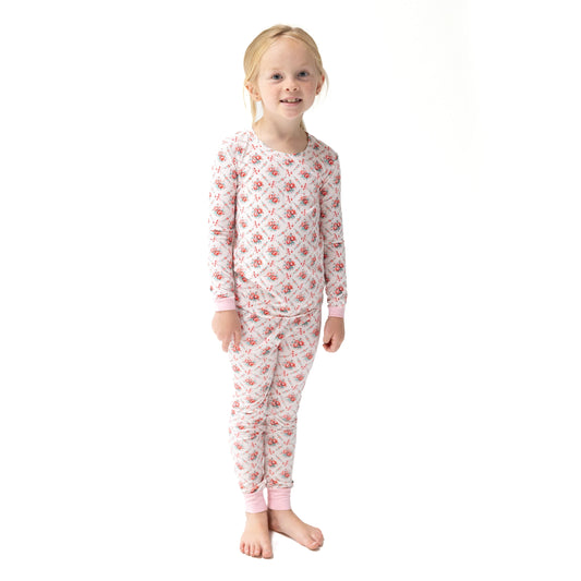 Rose Bow Lattice Loungewear