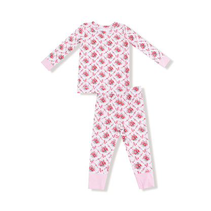 Rose Bow Lattice Loungewear