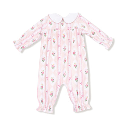 Ogee Lace Floral Smocked Romper