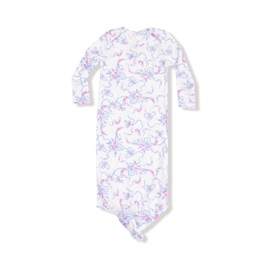 Ribbon Floral Fling Knotted Gown