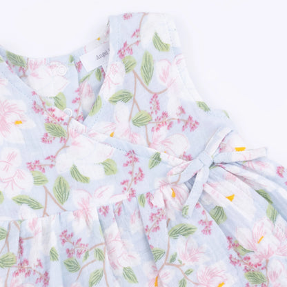 Magnolias Kimono Dress with Bloomer