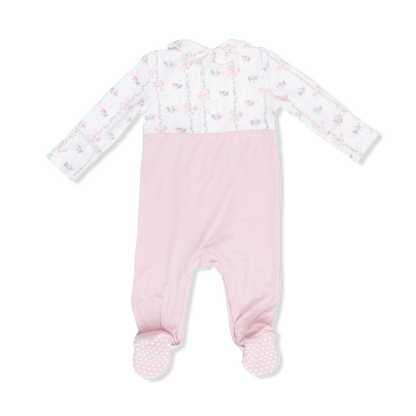 Dainty Buds and Bows Footie