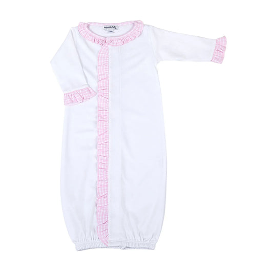 New Beginnings Pink Ruffle Front Converter