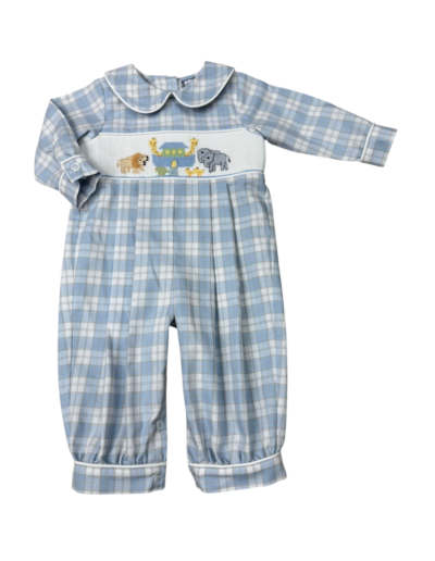 Noah's Ark Smocked Bubble Longhall