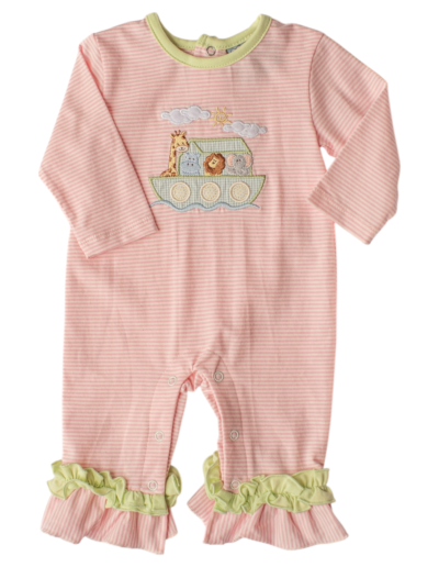 Noah's Ark Girls Romper