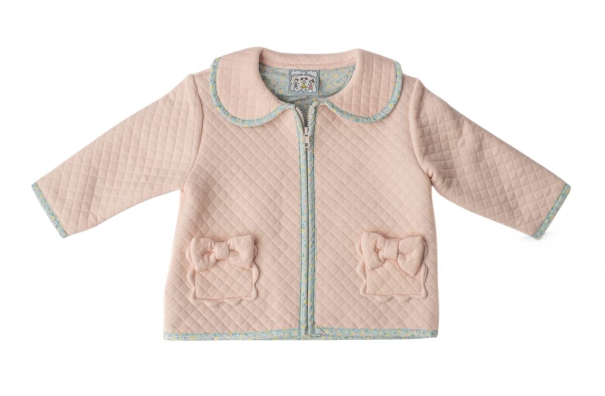 Lydia Girls Pink/Floral Jacket