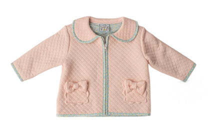 Lydia Girls Pink/Floral Jacket