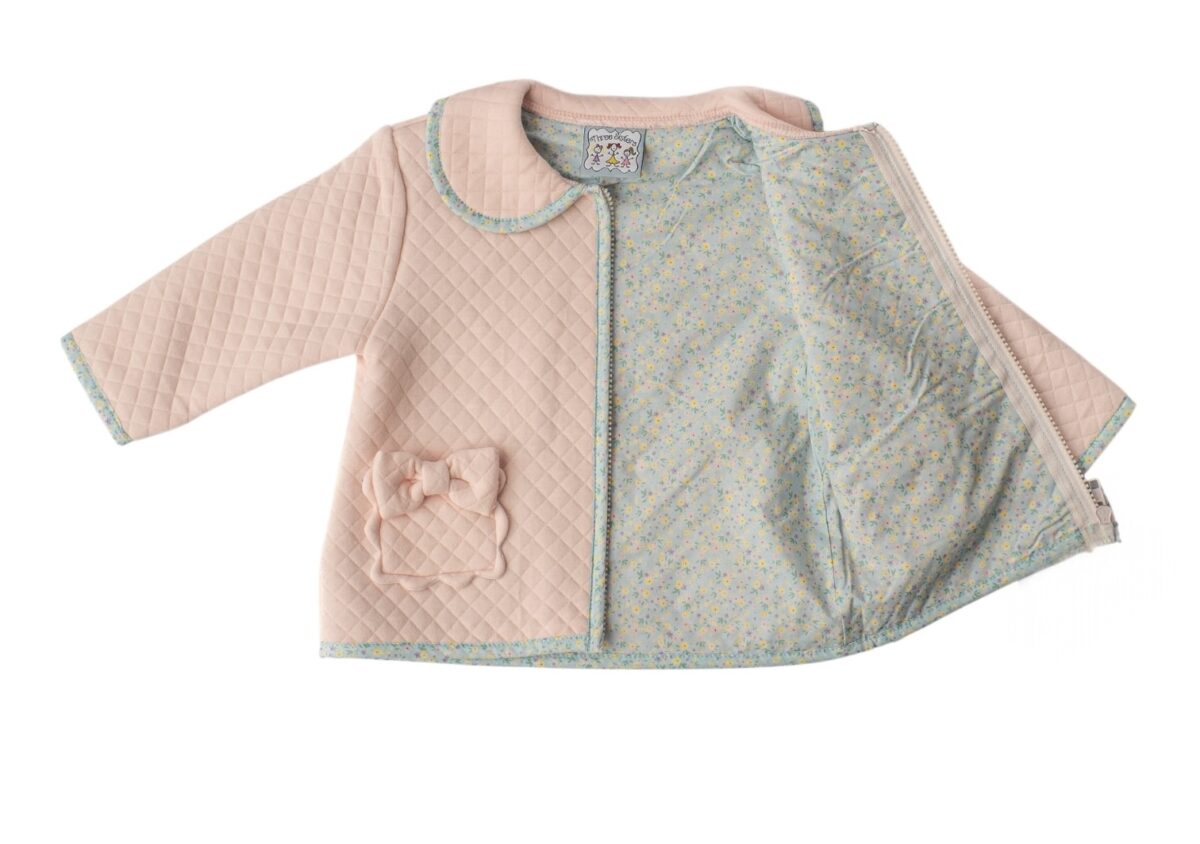Lydia Girls Pink/Floral Jacket
