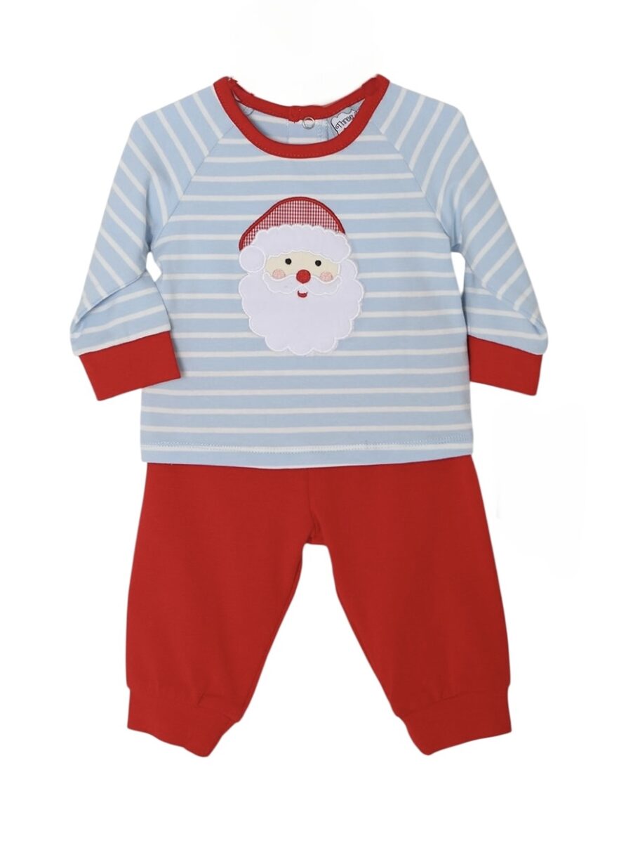 Santa Applique Jogger Set