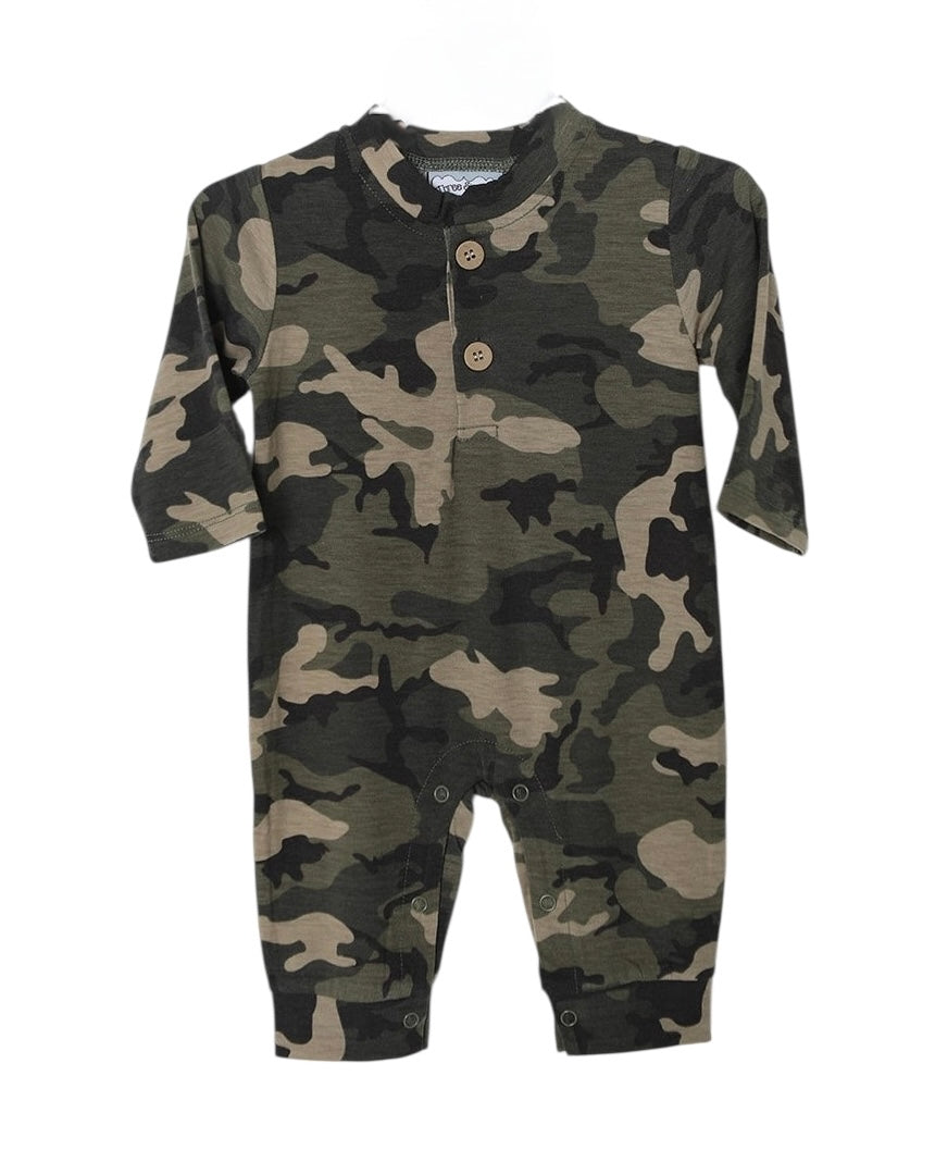 Karter Romper Camo