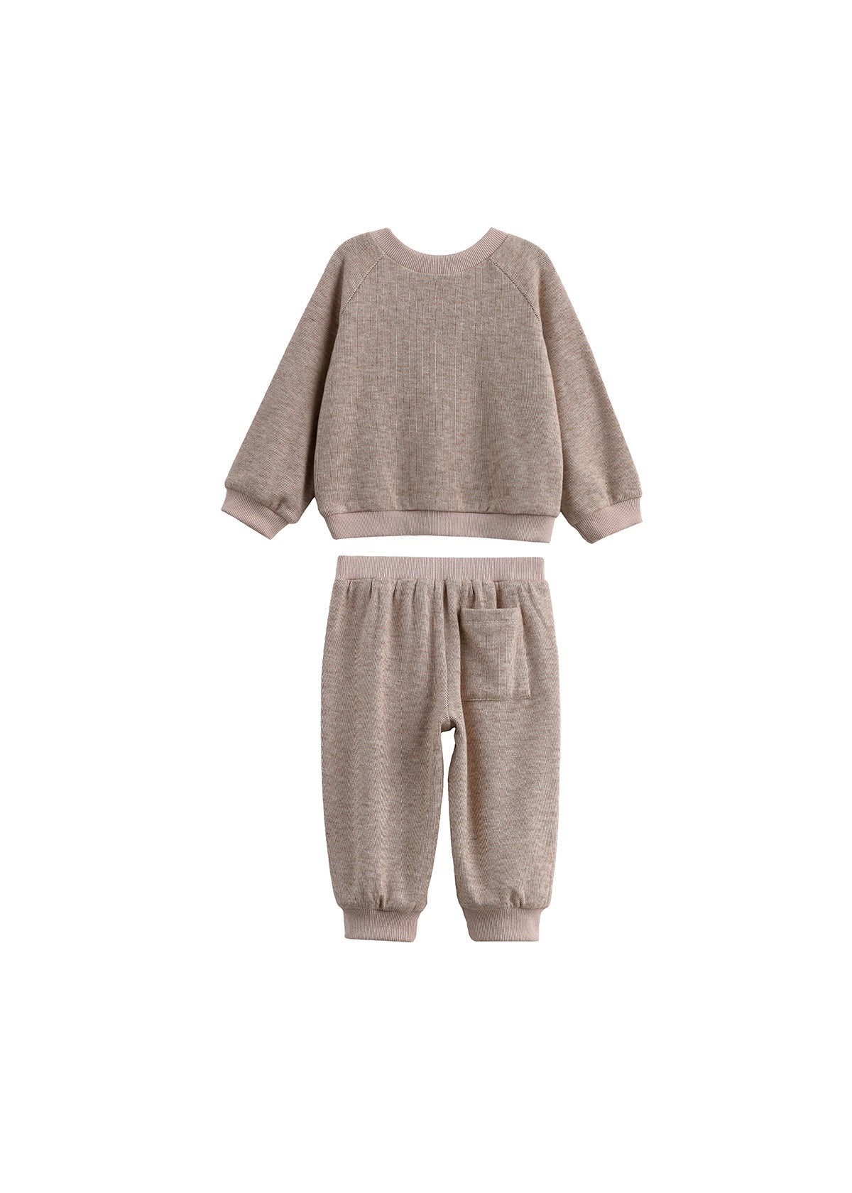 Tan Knit 2-Piece Set