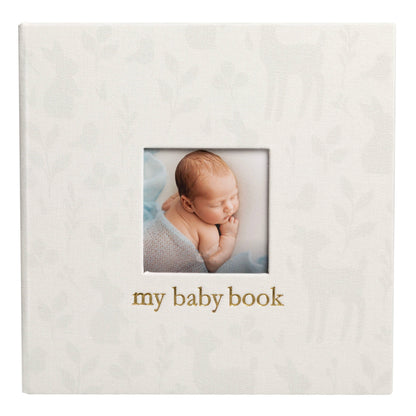 Deer Print Square Baby Memory Book