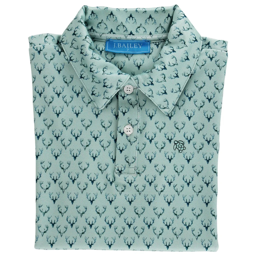 Performance Polo, Antlers On Green