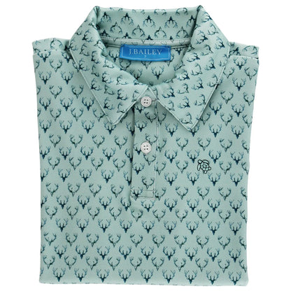 Performance Polo, Antlers On Green