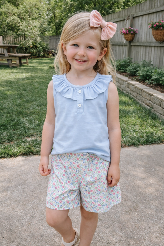 In Full Bloom Short Set