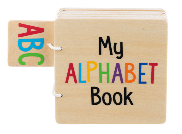 Wooden Book-ABC