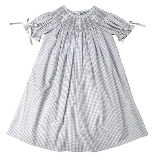 Faith Smocked Bishop Dress