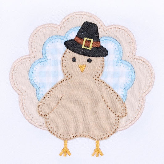 Pilgrim Pal Applique Footies