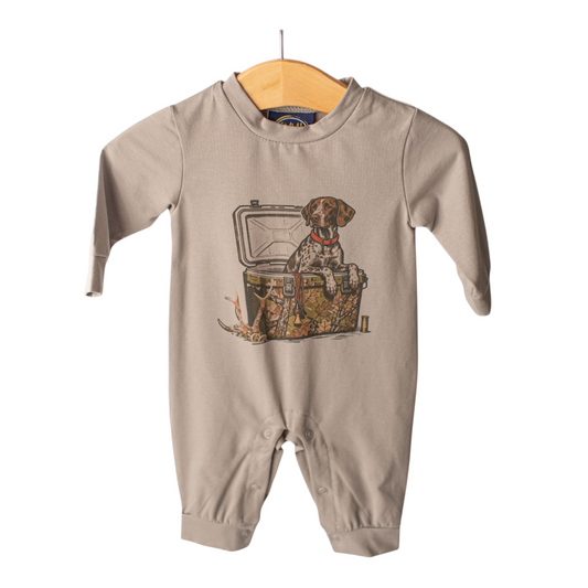 Cooler Pup L/S Romper