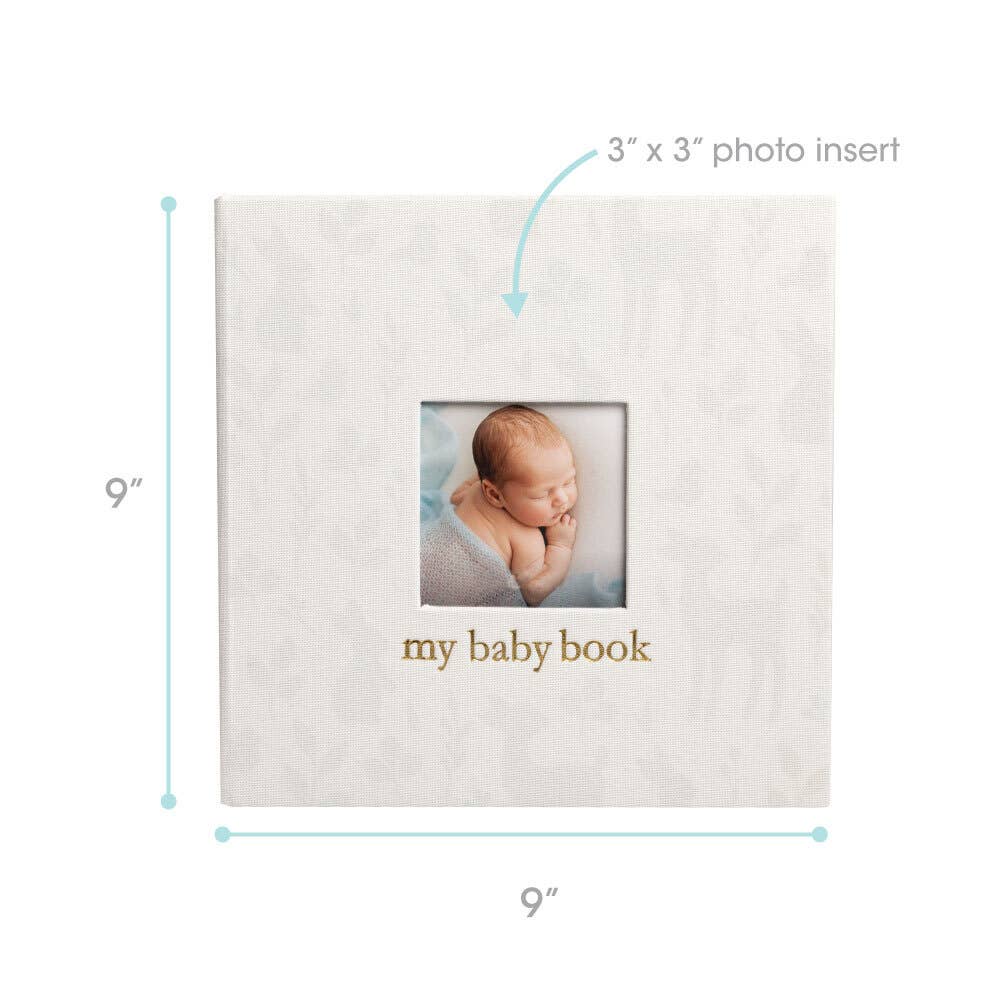 Deer Print Square Baby Memory Book