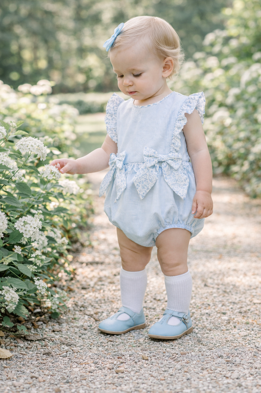 Blooms Blue Bubble with Bows